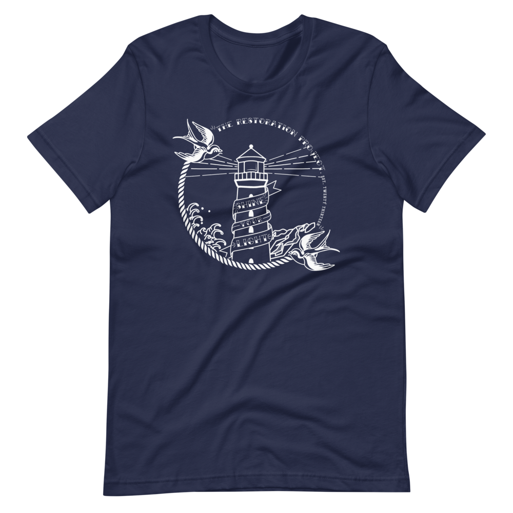 Lighthouse T-shirt – the restoration project